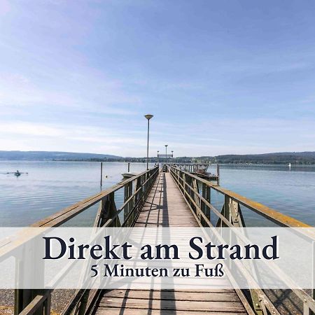 Gemuetliche Ferienwohnung In Bester Bodenseelage L 1 Minute Zum Bodensee L 1 Zimmer L Vollausgestattete Kueche L Free-Wlan L Willkommen Im Apartment Boehringen Radolfzell am Bodensee Dış mekan fotoğraf