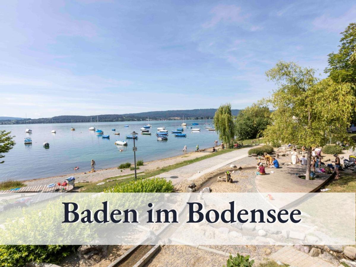 Gemuetliche Ferienwohnung In Bester Bodenseelage L 1 Minute Zum Bodensee L 1 Zimmer L Vollausgestattete Kueche L Free-Wlan L Willkommen Im Apartment Boehringen Radolfzell am Bodensee Dış mekan fotoğraf